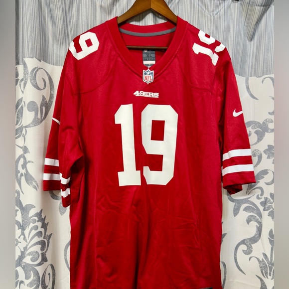 NFL Other - Nike On The Field NFL San Francisco 49ers Deebo Samuel 19 Red Jersey Size XL EUC